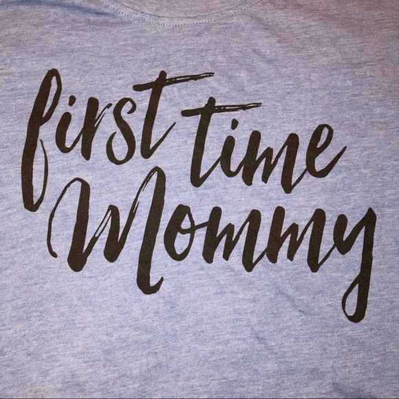 Crazy dog medium first time mommy cozy T-shirt - Picture 5 of 6